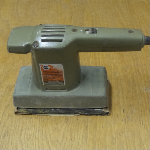 Black and cheap decker finishing sander